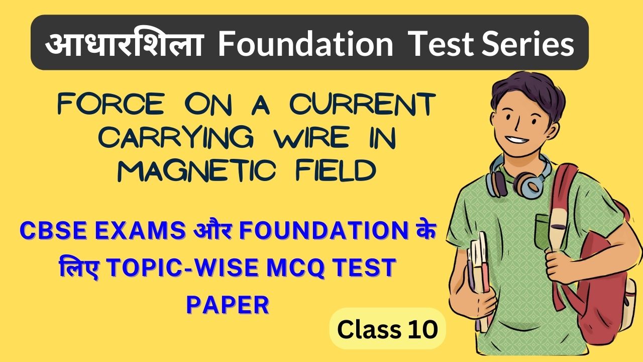 Force on A Current Carrying Wire in Magnetic Field