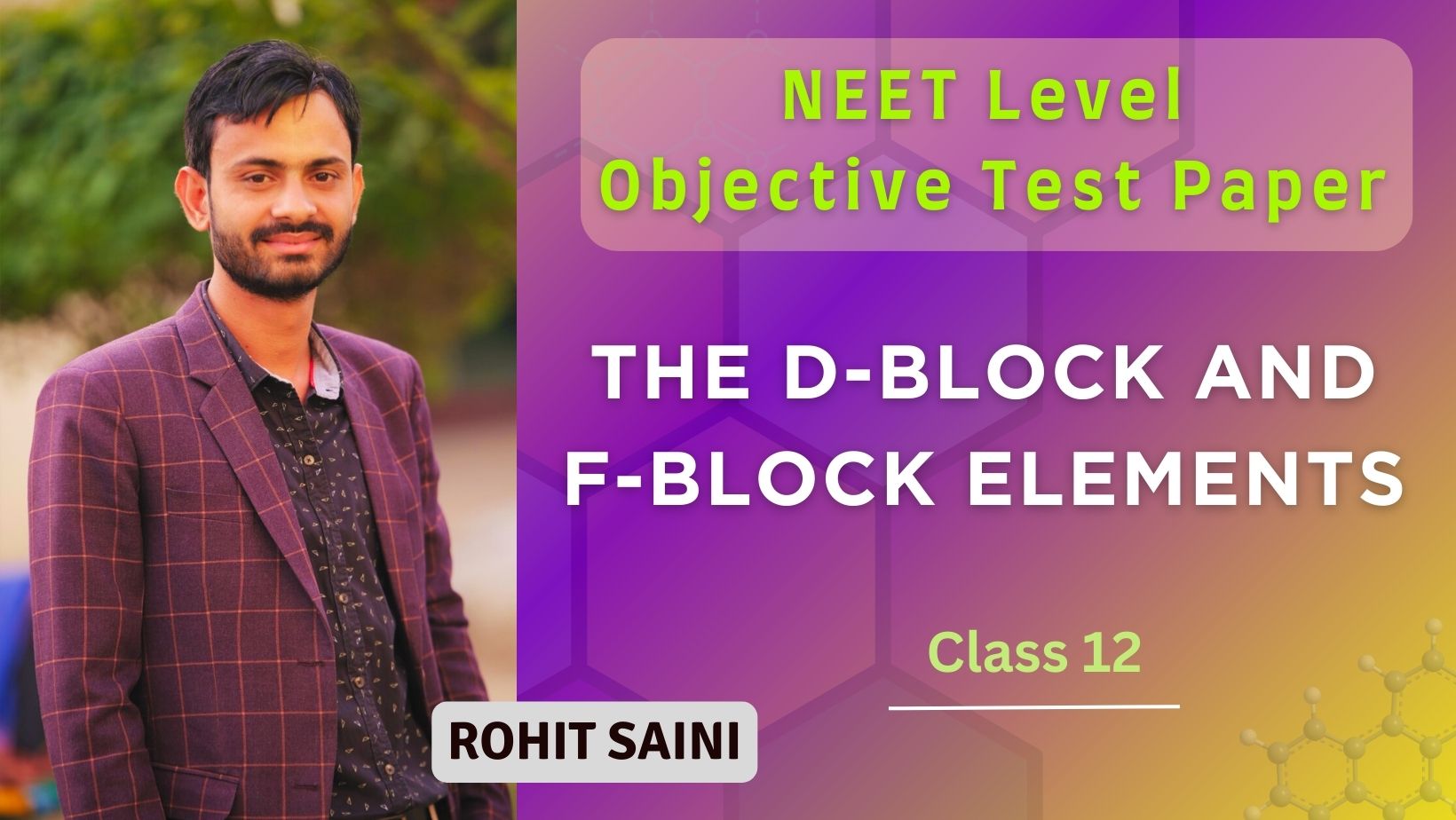 The d-Block and f-Block Elements