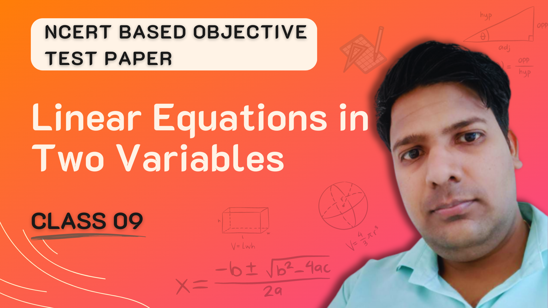 Linear Equations in Two Variables